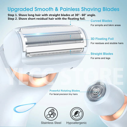 2 in 1 Waterproof Shaver